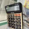 卡西欧（CASIO）语音计算器真人发音声音洪亮按键清晰MY-120-GD蟠龙金小号 实拍图