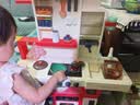 Eve Stone SPECIAL GIRL LIKE YOU玩具女孩厨房玩具3-6岁套装仿真厨具做饭煮饭儿童过家家2女童1到3 超大号100cm+烤面包机+101件套红 小厨房4岁男女孩6-12宝宝 实拍图