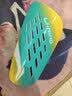 李宁（LI-NING）足球护腿板儿童成人护板护小腿比赛训练男士专业护具装备 荧光绿S 实拍图