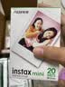 INSTAX富士instax立拍立得 mini相纸 白边双包20张(适用miniSE/11/12/40/90/LiPlay/EVO/Link3) 实拍图