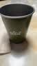 原始人户外露营杯子折叠便携水杯野营304套杯不锈钢茶杯水壶套装 绿色304不锈钢套杯【4只装】 实拍图