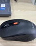 联想（Lenovo）无线蓝牙双模鼠标便携办公鼠标 人体工程学设计适用台式机一体机笔记本平板 Howard Mouse 2022黑 实拍图