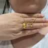 中国黄金（CHINA GOLD）足金生肖猴吊坠男女款小金猴项链本命年转运珠挂坠生日礼物送爱人 【京速达】机智猴吊坠【赠银镀金链】约1.3g 实拍图
