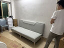 品上凯迪斯 现代简约多功能沙发床两用可折叠沙发床客厅沙发小户型懒人沙发 【新款猫抓皮】浅灰 【炫彩海绵款】升级2.0米长1.2米宽2扶手2腰枕 实拍图