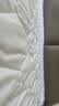 水星家纺大豆床垫A类柔肤抗菌防螨床垫软可折叠水洗床褥 1.8米床 白 实拍图