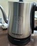 金灶（KAMJOVE） 茶艺专用泡茶烧水壶优雅长嘴电热水壶随手泡开水壶自动断电热水壶煮水壶家用1L 1L T-93（不锈钢色） 实拍图