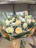 艾斯维娜鲜花速递11朵玫瑰花束送女友生日礼物全国同城配送 11朵香槟玫瑰花束-推荐款 实拍图