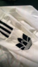 adidas复古风休闲梭织立领夹克外套男女秋季阿迪达斯官方三叶草   亮白   S 实拍图