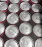 可口可乐（Coca-Cola）汽水 碳酸饮料 200ml*24罐  迷你摩登罐 新老包装随机发货 实拍图