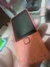 诺基亚（NOKIA）220 4G 移动联通电信全网通 2.8英寸双卡双待 直板按键手机 老人老年手机 学生手机 橘色 实拍图