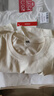 名创优品（MINISO）短袖t恤男士夏季新款重磅纯棉上衣服休闲宽松半袖体恤 浅米 3XL 实拍图