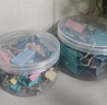 长尾夹彩色燕尾铁夹子文具文件强力中号大小号试卷书办公用品凤尾金属固定器蝴蝶票夹资料混装批发 【采购全家桶-6个规格】共208枚 实拍图
