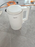美的（Midea）电热水壶食品级304不锈钢自动断电双层防烫全钢无缝1.5L容量 MK-HJ1566 实拍图