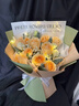 艾斯维娜鲜花速递11朵玫瑰花束送女友生日礼物全国同城配送 11朵香槟玫瑰花束-推荐款 实拍图