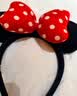 迪士尼（Disney）毛绒玩具发饰女孩扮装饰品乐园米奇老鼠生日礼物送女生 米妮发箍 实拍图