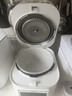 东芝（TOSHIBA）【旗舰新品】小白露风冷电压力锅 5L 4-8人高压锅家用IH锁鲜0排气 纯钛0涂层+陶瓷双胆PC-50MXVC 实拍图