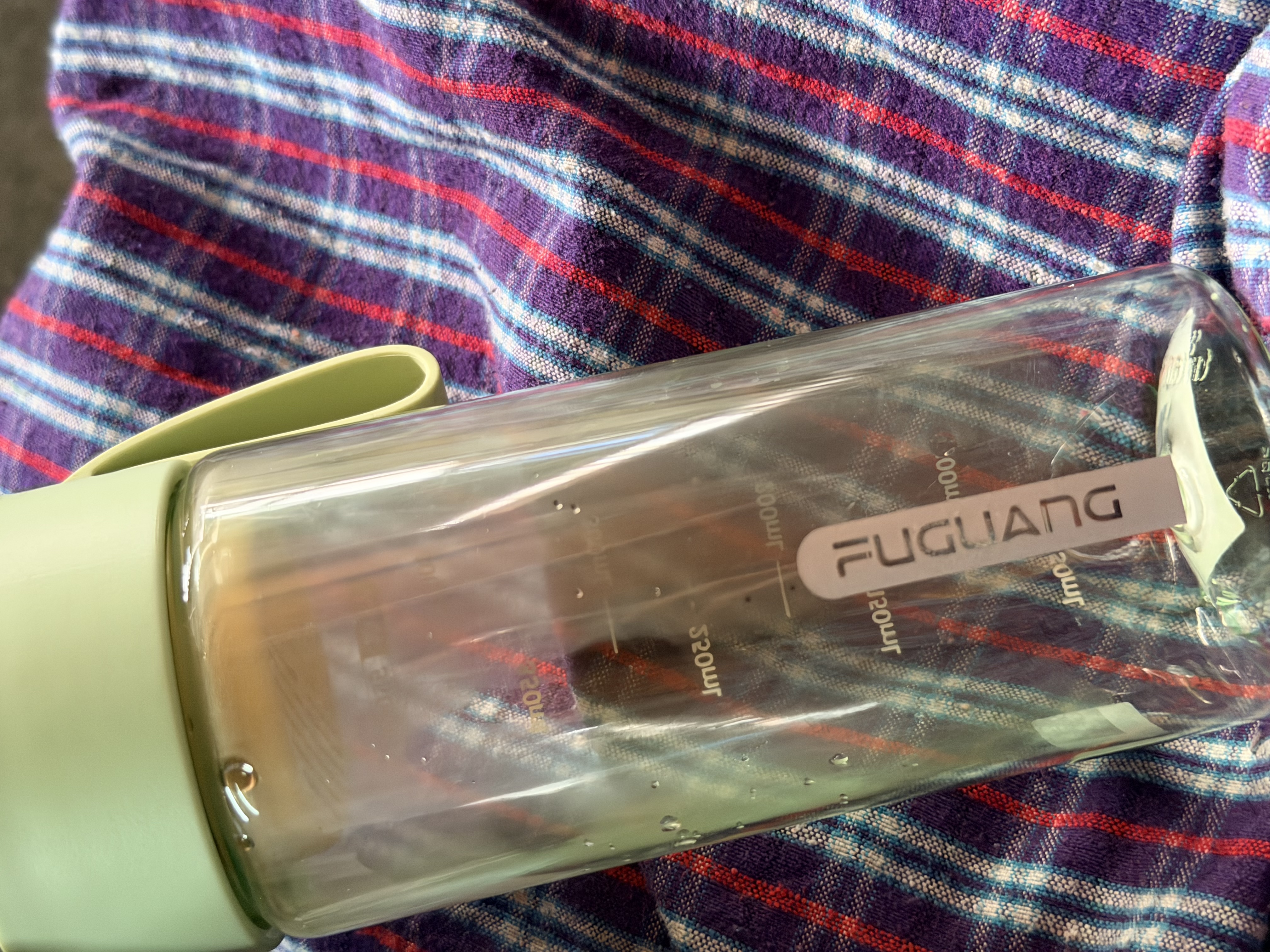 富光塑料水杯子tritan男女学生儿童夏季大容量便携运动水壶茶水分离杯 实拍图