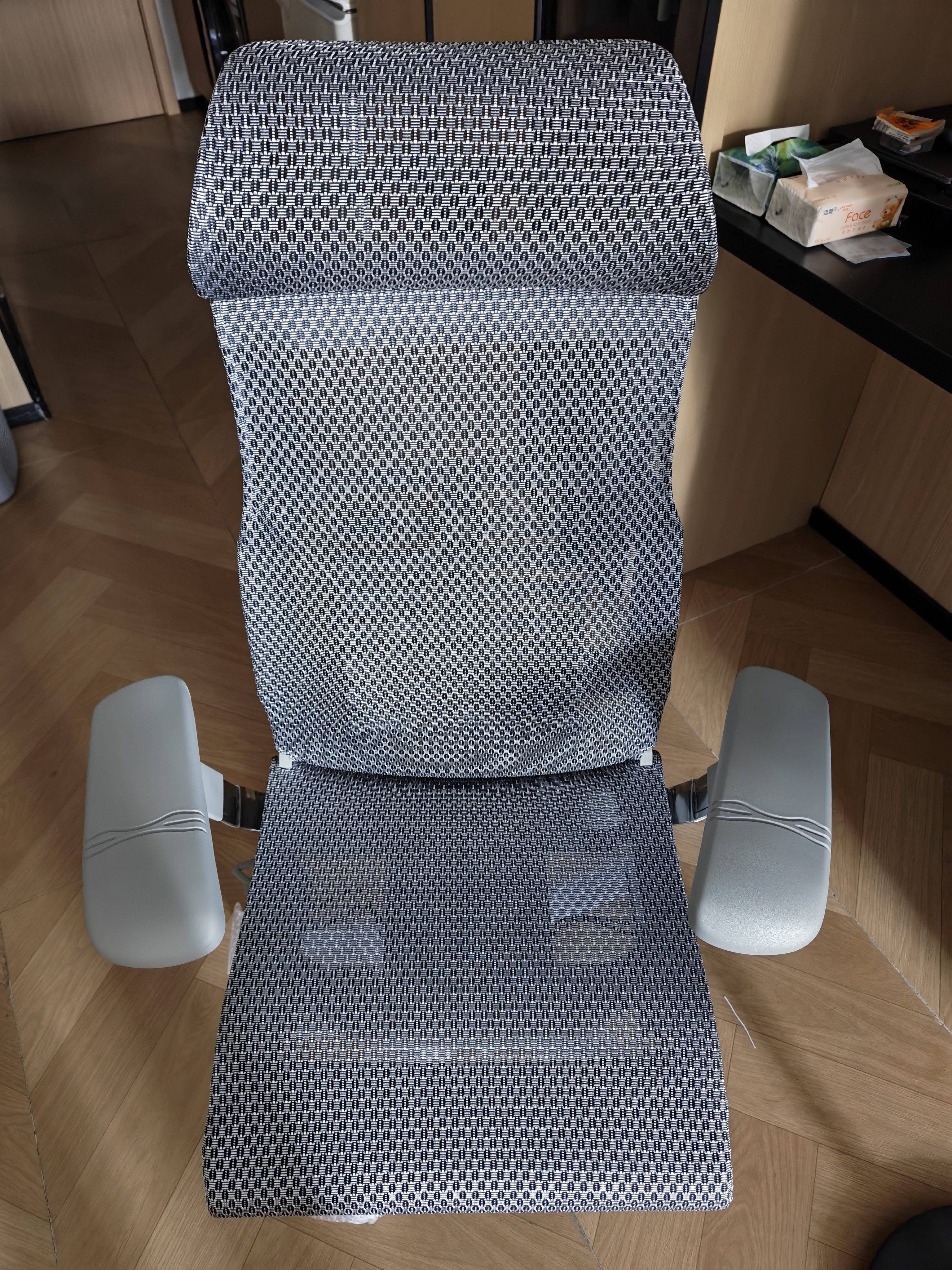 Ergonor保友Pofit 2代 智能人体工学椅 游戏电竞椅 撑腰电脑椅办公椅子 银白网 整椅发货 送货上门 实拍图