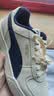 彪马（PUMA）经典透气休闲小白鞋男女款秋季运动板鞋CAVEN 391939 杏仁糖色-海军蓝-09 43 实拍图
