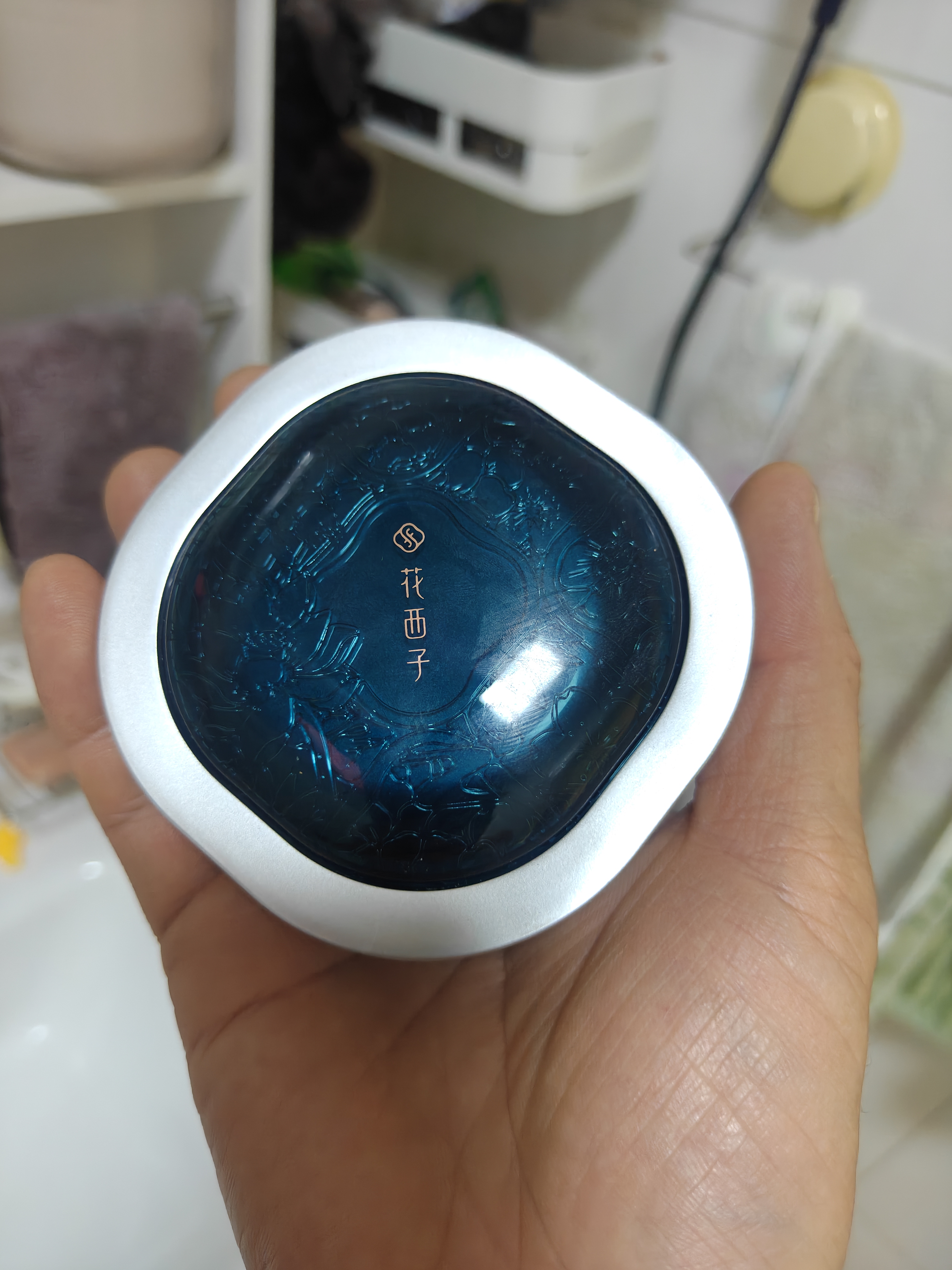 花西子空气散粉定妆蜜粉K02颜如玉8.5g 控油持妆修容生日礼物 实拍图