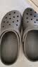 卡骆驰（CROCS）经典洞洞鞋轻便百搭女沙滩鞋包头拖鞋男鞋|10001 石板灰-0DA(含智必星) 40 (250mm) 实拍图