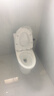 九牧（JOMOO）马桶家用一级水效防臭卫浴虹吸式马桶坐便器大冲力抗菌卫生间坐厕 镇店热卖【升级无棱】11370 305坑距(2515城包安装) 实拍图