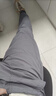 Wassup Sohot休闲裤男夏季工装裤子男冰丝速干户外运动长裤 灰色 XL 实拍图