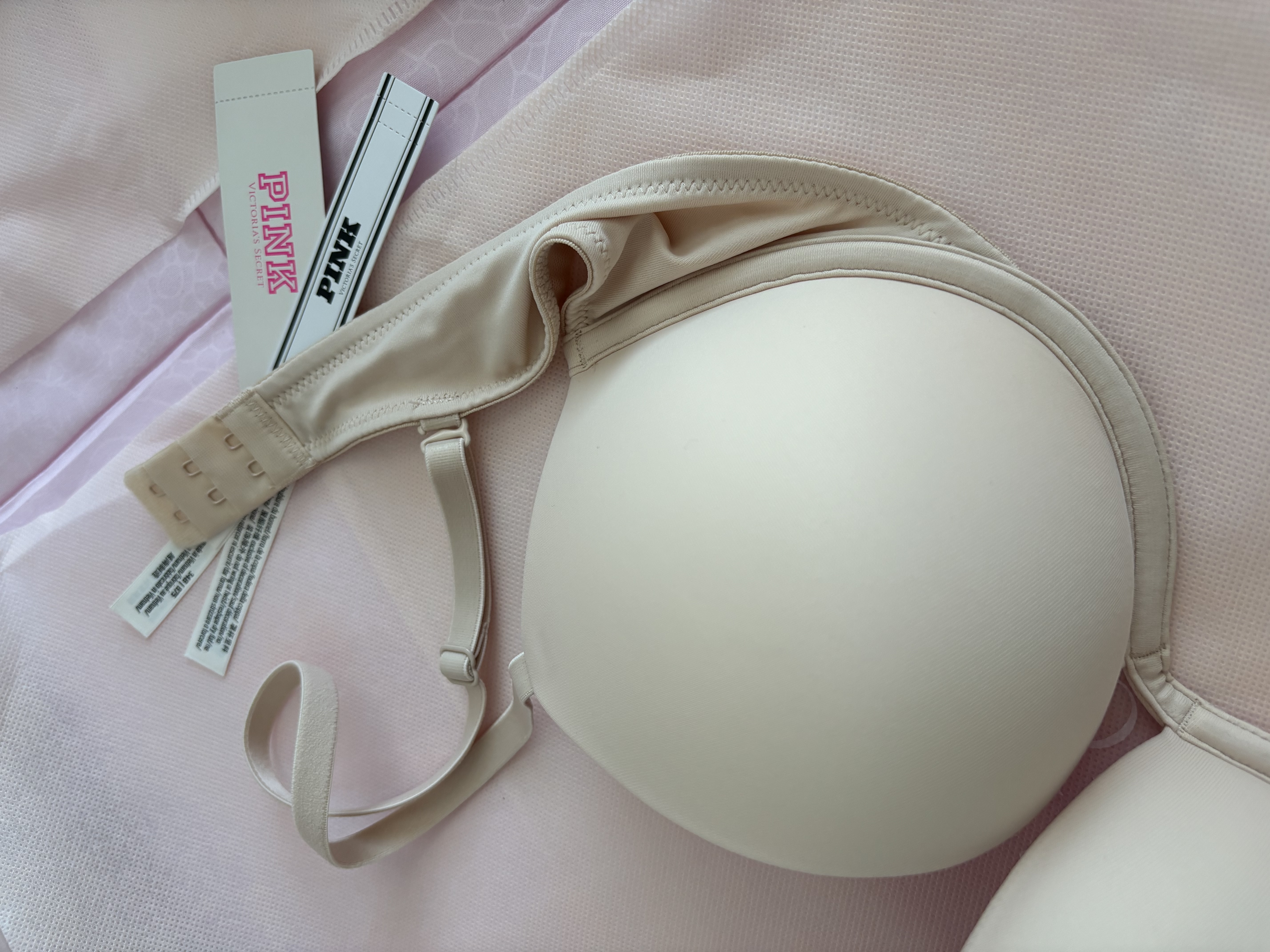 维多利亚的秘密（Victoria's Secret）维密 PINK圆盘胸小胸显大美背聚拢外扩文胸2026夏内衣女1690/2805 实拍图