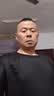 短袖t恤男2026宽松男士大码速干透气运动上衣跑步凉感干活穿CJDP 短袖【网眼】黑色 3XL 实拍图
