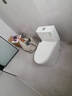 九牧（JOMOO）马桶 家用虹吸式马桶大冲力节水坐便器 防臭瞬冲 易洁抗菌马桶 行业爆款-升级无棱内壁11370-305坑 实拍图