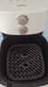 美的（Midea）家用空气炸锅蒸烤一体 免翻面多功能烘焙实用大容量5.3L电炸锅 小家电可视窗口 金属内腔KZE5383 实拍图