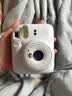 富士（FUJIFILM）instax  mini12 一次成像 立拍立得相机 mini12 茉莉白 套餐一（官方标配+白边相纸10张） 实拍图