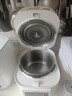 东芝（TOSHIBA）【旗舰新品】小白露风冷电压力锅 5L 4-8人高压锅家用IH锁鲜0排气 纯钛0涂层+陶瓷双胆PC-50MXVC 实拍图