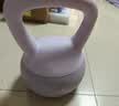 Keep哑铃女男健身家用彩色浸塑环保手铃亚铃全身塑形岩石灰4kg*2 实拍图