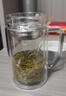 富光双层玻璃杯商务泡茶杯子大容量耐热办公水杯过滤带把银色320ml 实拍图
