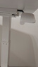 宜家（IKEA）BOLLSIDAN波席当移动床边桌升降桌简易电脑桌家用懒人桌 笔记本电脑支架白色+电线管理盘 实拍图