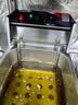 三鼎 电炸炉商用油炸锅油炸机油条机电炸锅油炸炉炸串机油条薯条机小吃设备 10L【独立开关+定温】单缸 加大单炸蓝|+盖 实拍图