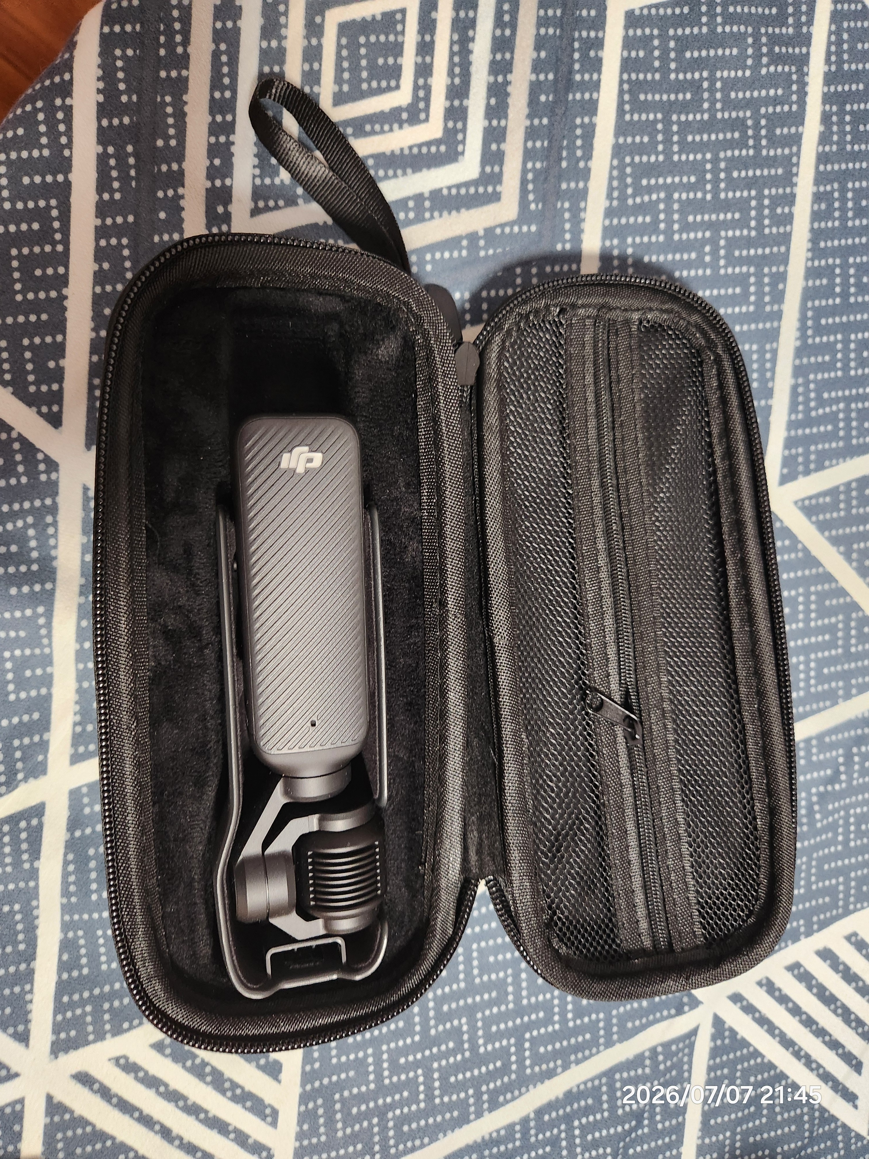 毕亚兹适用大疆pocket3收纳包保护套便携手提配件旅行包硬壳防摔抗压防溅水Pocket3收纳包配件 XJ14 实拍图