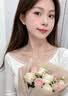 珍尚银【中国黄金】碎冰冰四叶草银项链女新款吊坠生日礼物送女友老婆 实拍图