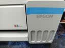 爱普生（EPSON）【6代新品】L1358 墨仓式A4彩色无线单功能家用打印机 家用/办公 AI学习打印机（微信/远程打印） 实拍图