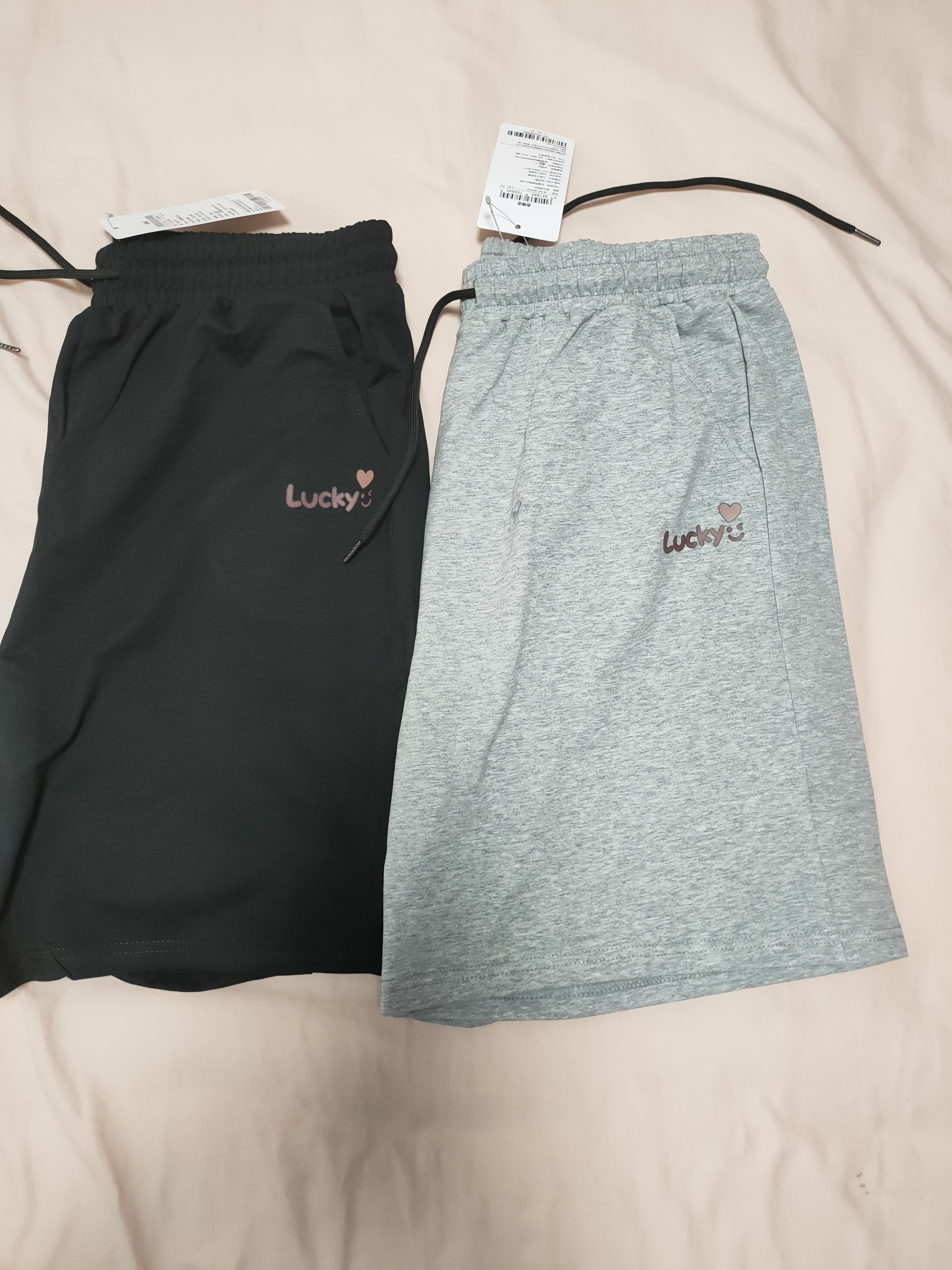 真维斯（Jeanswest）休闲短裤女2026夏季新款纯棉显瘦运动百搭印花款A字休闲五分裤 实拍图