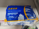 安美尚劳保手套12双/包 工作干活耐磨防滑浸胶手套 蓝色丁腈胶皮涂掌耐油 工地工人搬砖汽车维修理施工作业劳动防护 实拍图