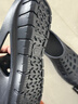 迪卡侬（DECATHLON）游泳男士凉鞋沙滩拖鞋洞洞鞋外穿NABD2028001深蓝色网格款43码 实拍图