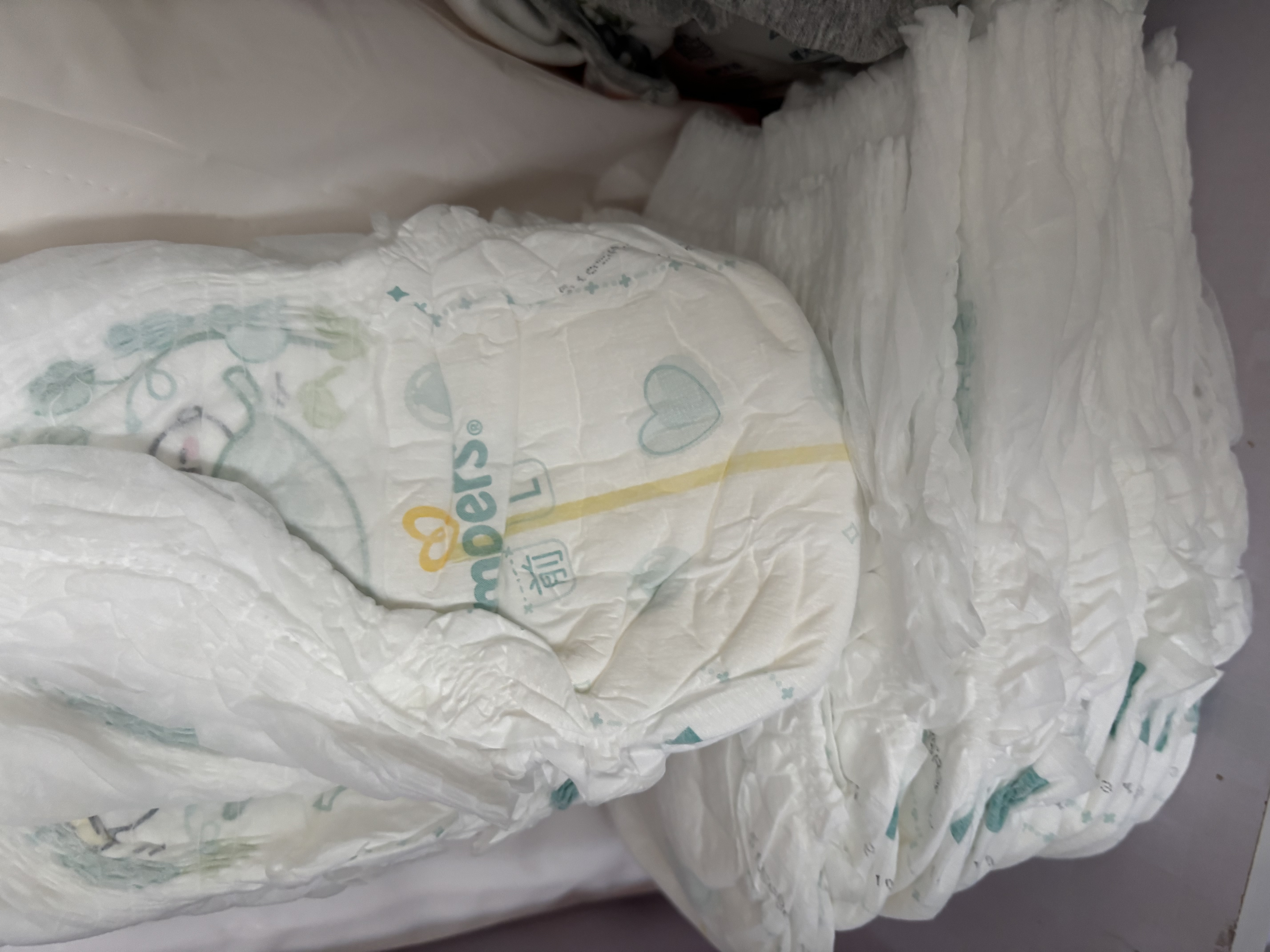 帮宝适（Pampers）清新透气清新帮婴童尿不湿 M50片【清新帮拉拉裤】 实拍图