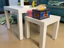 宜家（IKEA）LACK拉克小边桌简约现代客厅北欧风边几小茶几床头柜 白色55x55cm+白色35x35cm边桌 实拍图