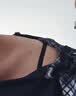 完美记忆徐艺洋同款大U背粉底液内衣女无痕隐形美背吊带文胸罩性感无钢圈 实拍图