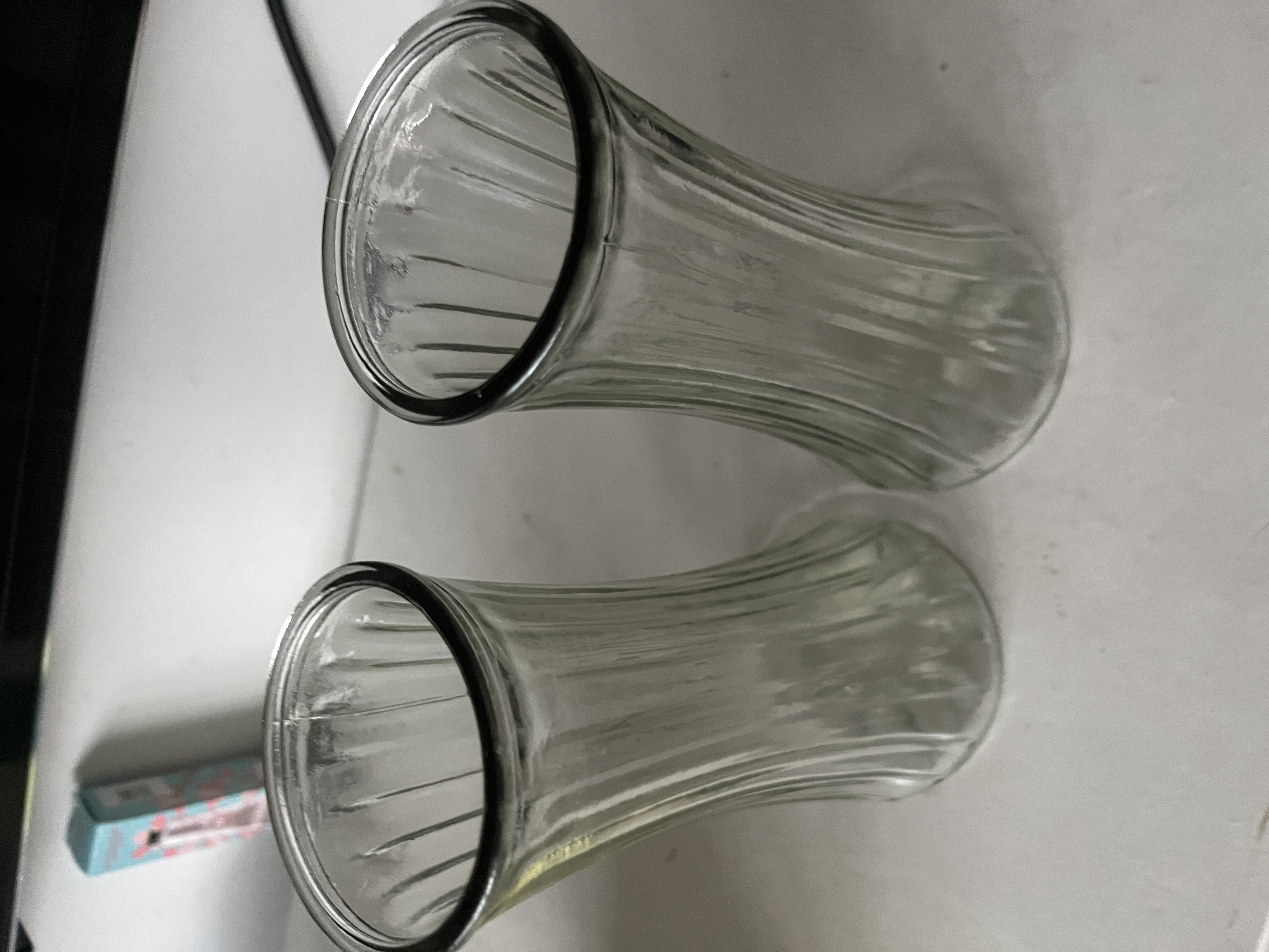特大号轻奢创意简约玻璃花瓶透明水养鲜花北欧ins风客厅插花摆件 【20高】透明太阳花 实拍图