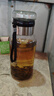 【送杯套】大容量加厚玻璃杯子便携杯茶水分离带杯套泡茶水杯 透明 1000ml吨吨桶 1只装 实拍图
