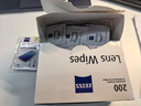蔡司擦镜纸 眼镜擦拭湿巾相机镜头镜片清洁湿巾 一次性眼镜布无痕擦拭纸 便携独立包装 200片装 实拍图