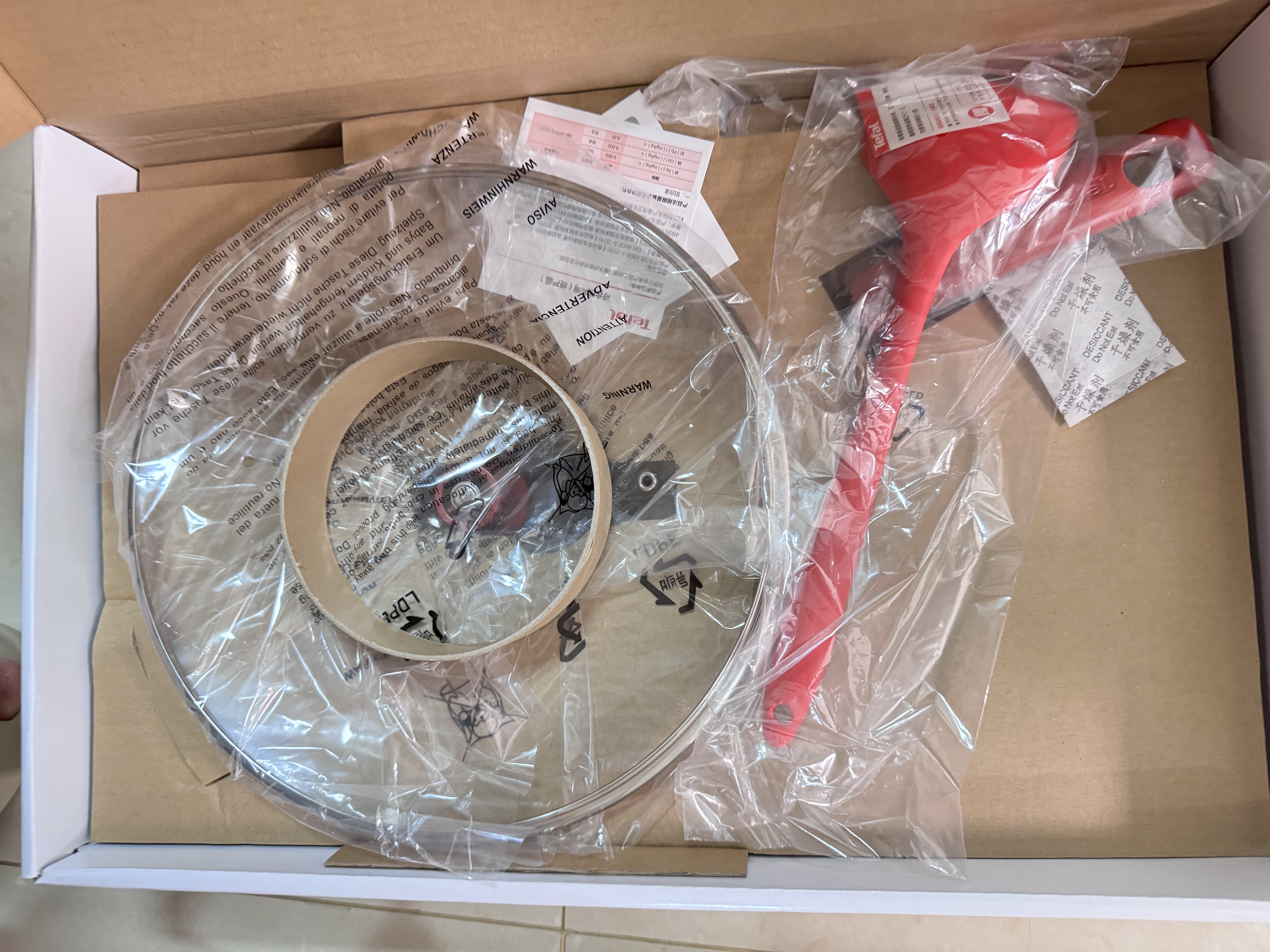 特福（Tefal）特福炒锅有钛不粘锅家用32cm炒菜锅可进洗碗机少油烟炒锅 实拍图